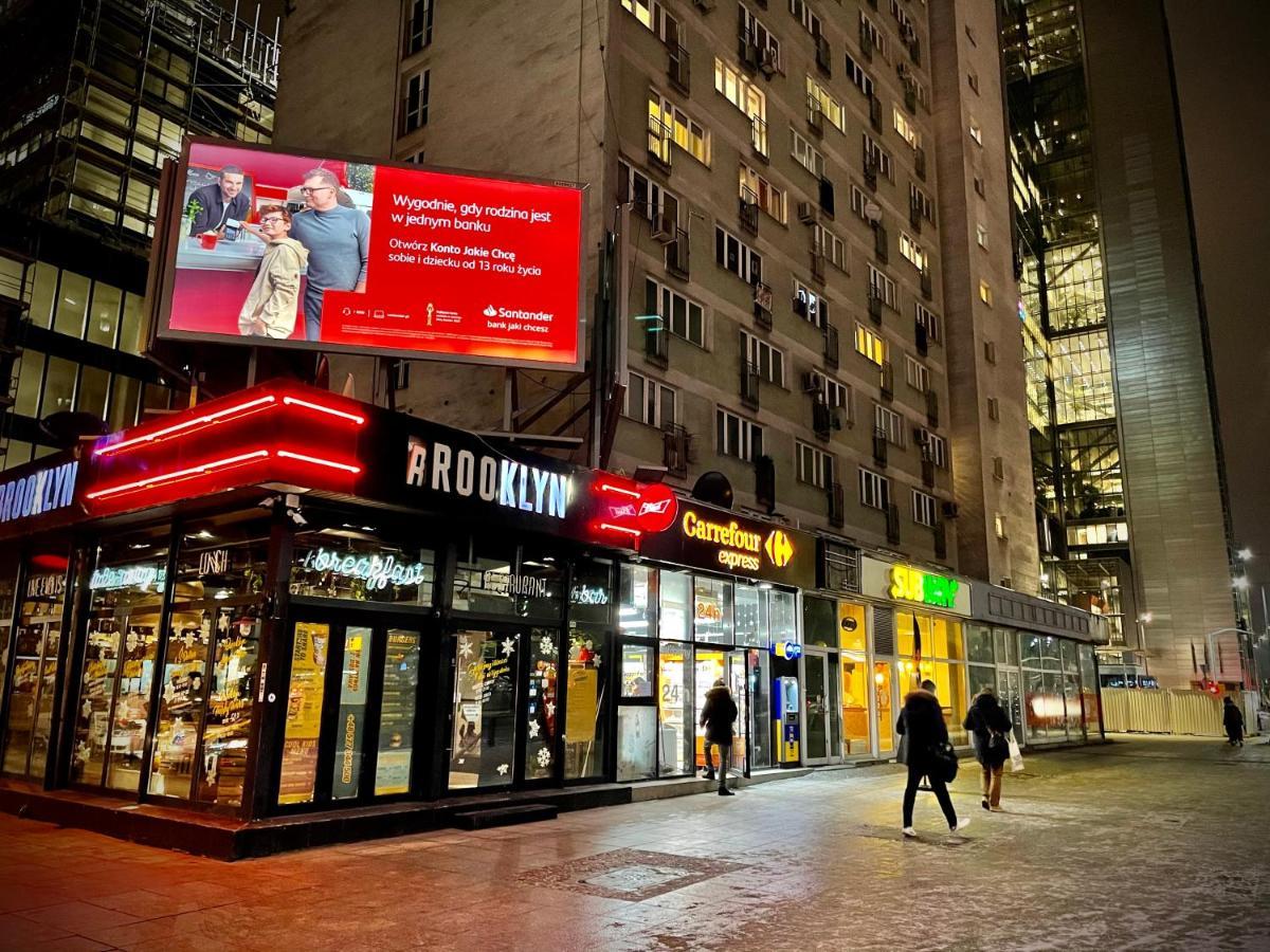 Super Apartament Green Rondo Onz Metro Nowe Wifi 300 Mb/S Aircondition Netflix Spotify Warsaw Exterior photo