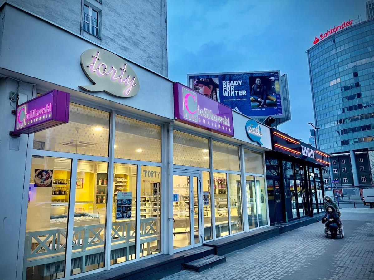 Super Apartament Green Rondo Onz Metro Nowe Wifi 300 Mb/S Aircondition Netflix Spotify Warsaw Exterior photo