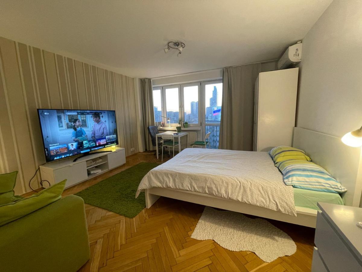 Super Apartament Green Rondo Onz Metro Nowe Wifi 300 Mb/S Aircondition Netflix Spotify Warsaw Exterior photo