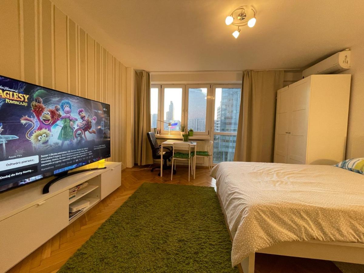 Super Apartament Green Rondo Onz Metro Nowe Wifi 300 Mb/S Aircondition Netflix Spotify Warsaw Exterior photo