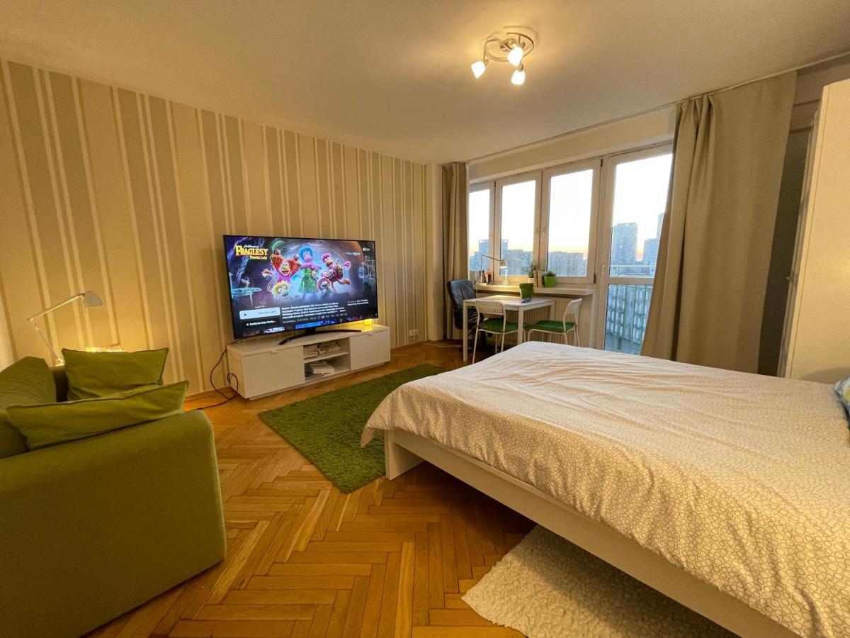 Super Apartament Green Rondo Onz Metro Nowe Wifi 300 Mb/S Aircondition Netflix Spotify Warsaw Exterior photo