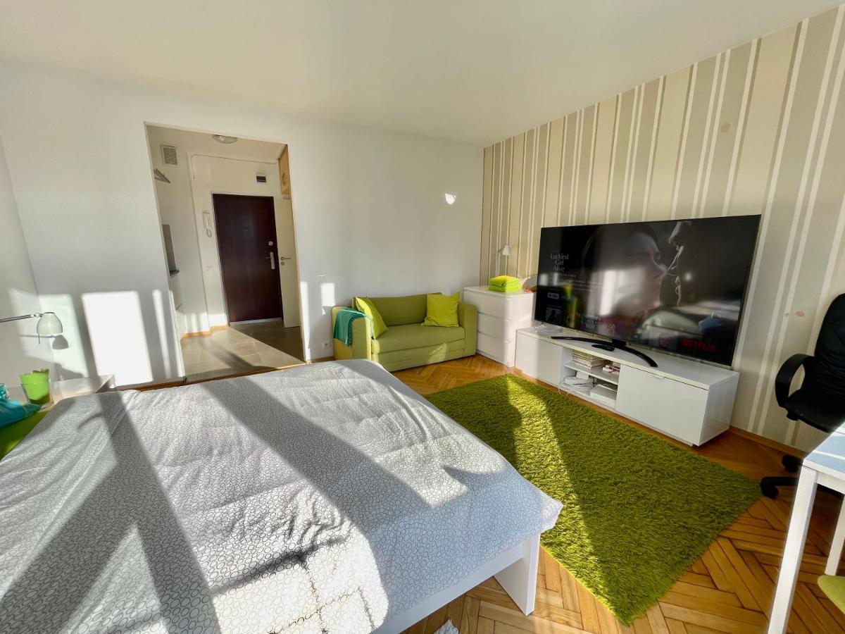 Super Apartament Green Rondo Onz Metro Nowe Wifi 300 Mb/S Aircondition Netflix Spotify Warsaw Exterior photo